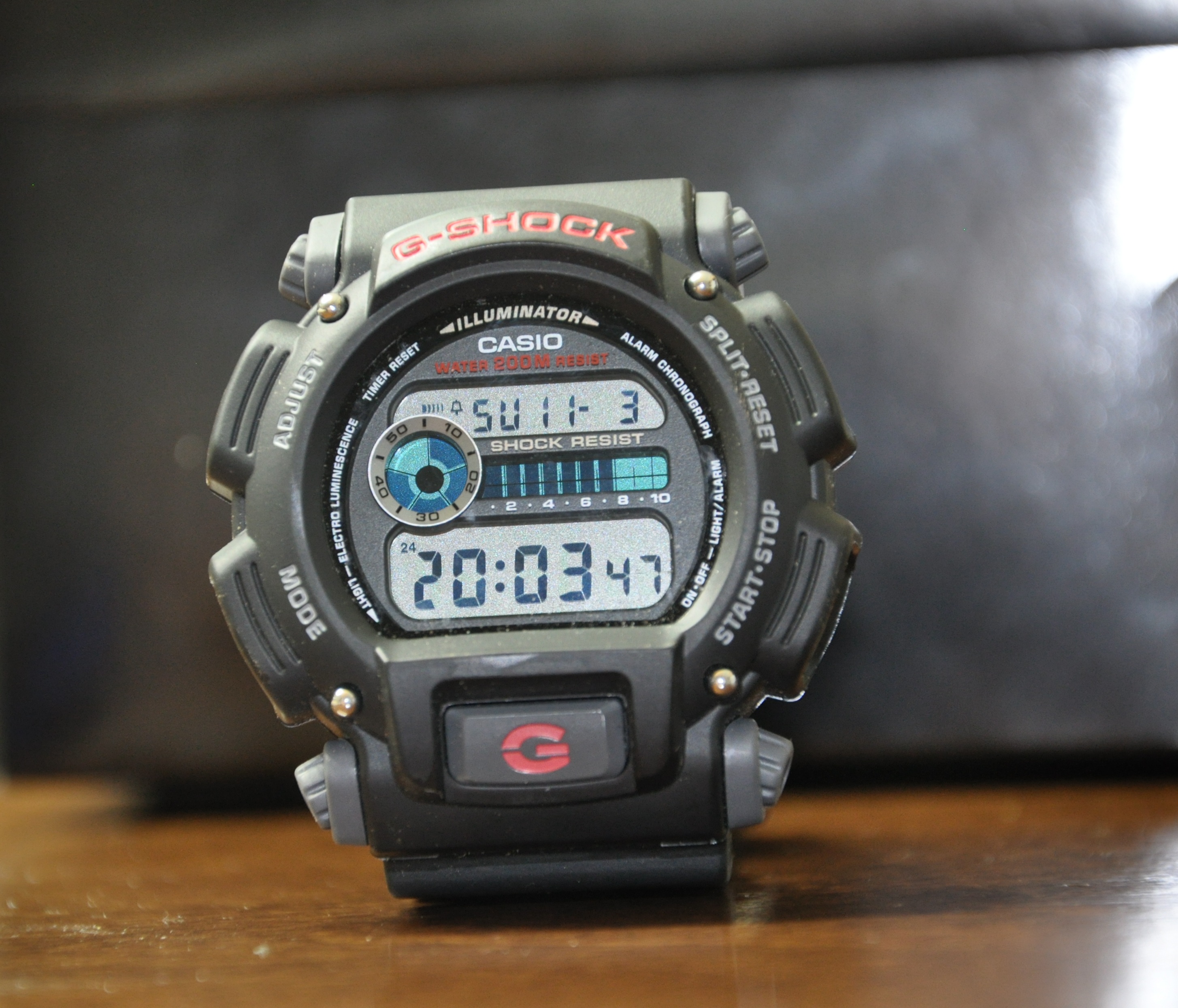 Casio G-Shock digital wristwatch