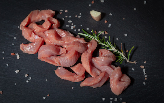 Emincé de veau minute