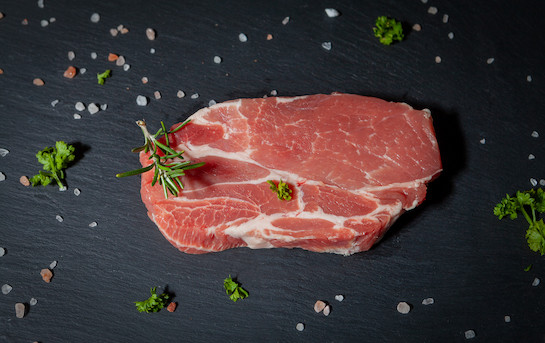 Tranche de cou de porc