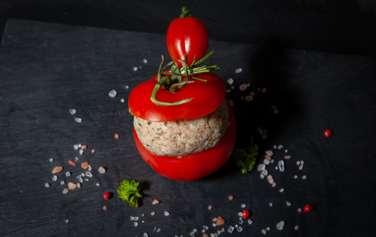 Tomate farcie à la viande