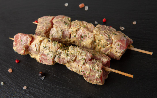 Brochettes mignon de porc