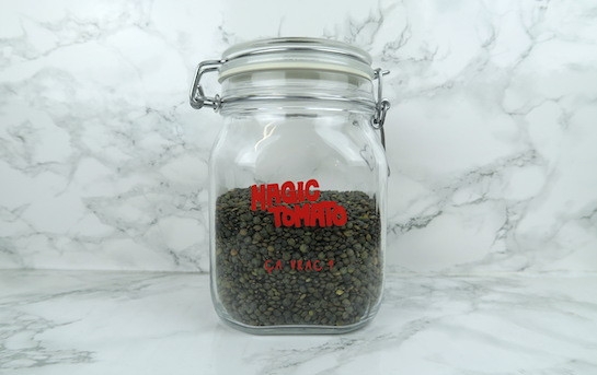 Green Lentils from Sauverny - loose returnable jar