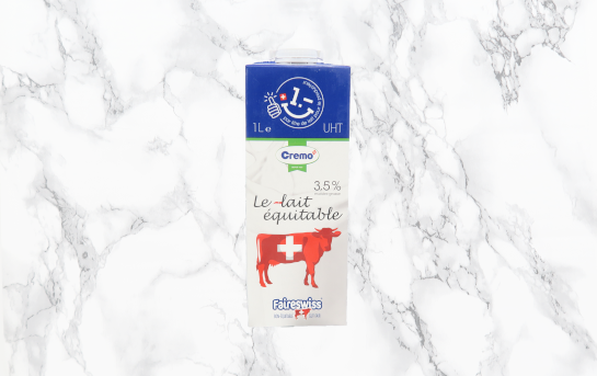 Lait équitable entier 3.5% UHT