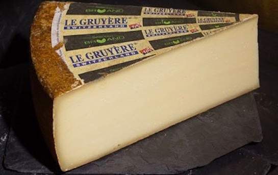 Gruyère vieux AOP affinage Bruand
