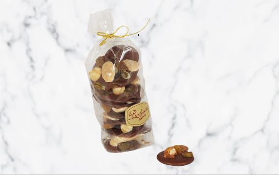 Mendiants chocolat au lait
