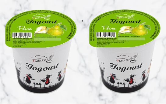 Yogourt Poires