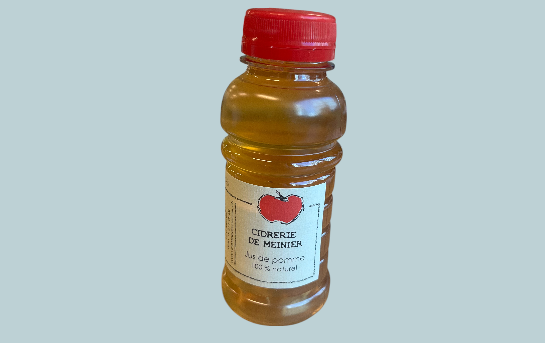 Jus de pommes 100% naturel Cidrerie de Meinier