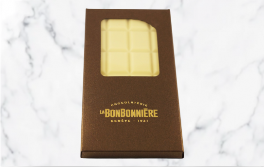 Tablette chocolat blanc