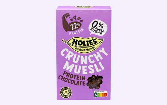 Crunchy Muesli Protein Chocolate Holie's