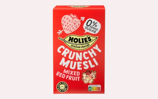 Crunchy Muesli Mixed Red Fruit Holie's