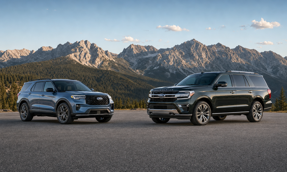 Ford Explorer and Expedition SUVs at Mahon Ford in Brevard NC