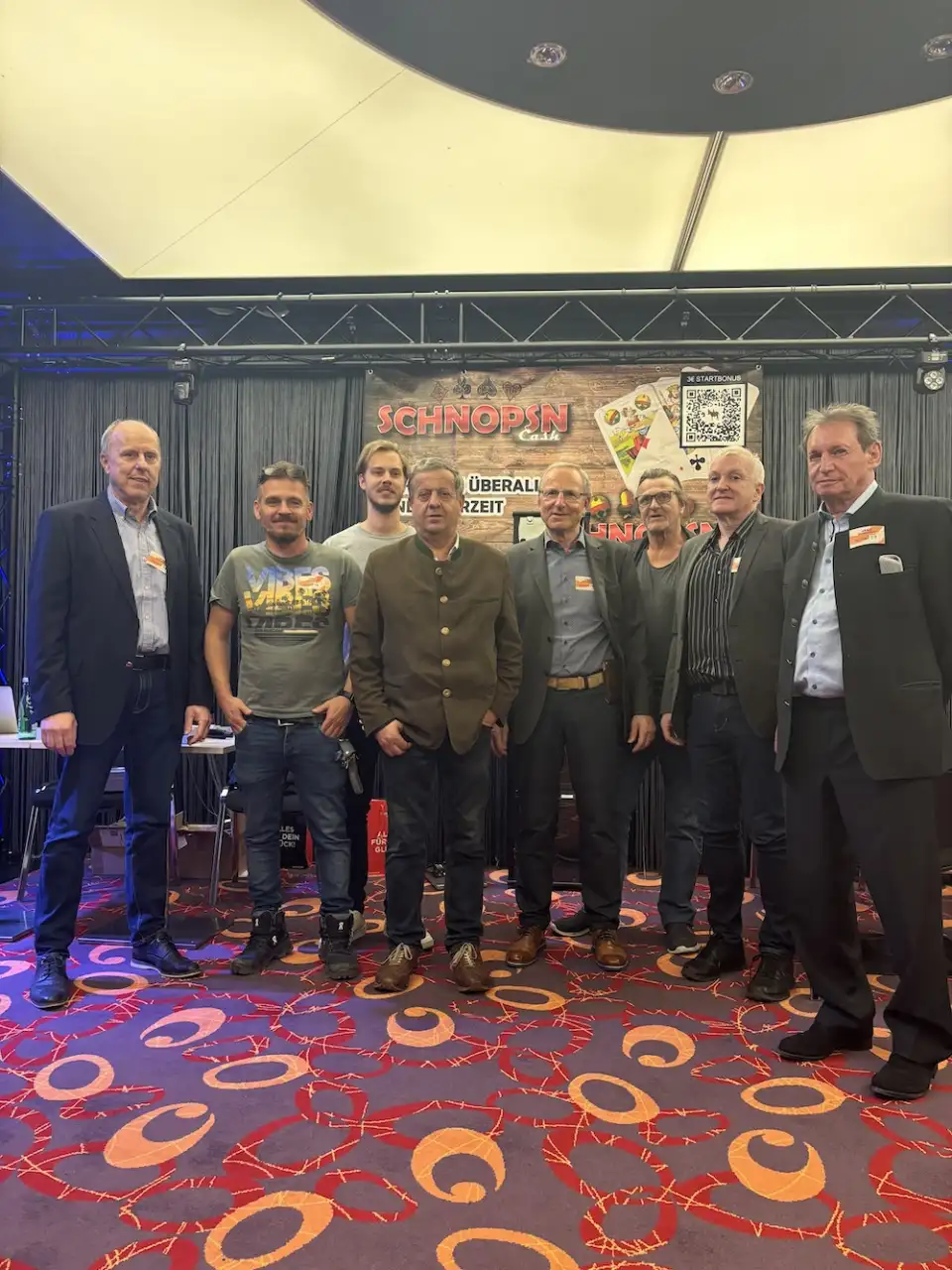 So endete das erste "Schnapsen Live" Turnier im Casino Linz