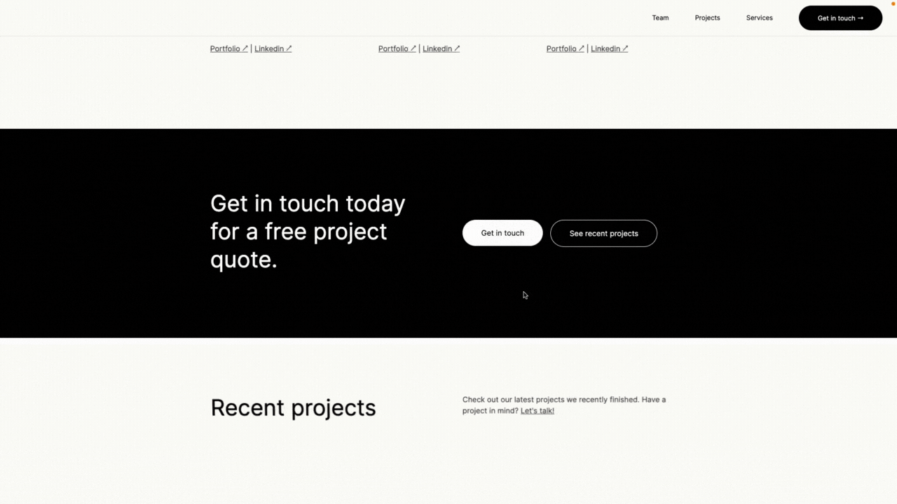 Animations example - MailerLite
