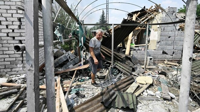 Russische Truppen ukrainischen Angaben zufolge in das benachbarte Gebiet Donezk vorgerückt sein.