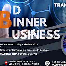 Binner - Informazione, Network e Cena