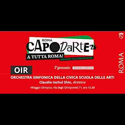 OIR – Orchestra Sinfonica CSA | ROMA CAPODARTE ’26