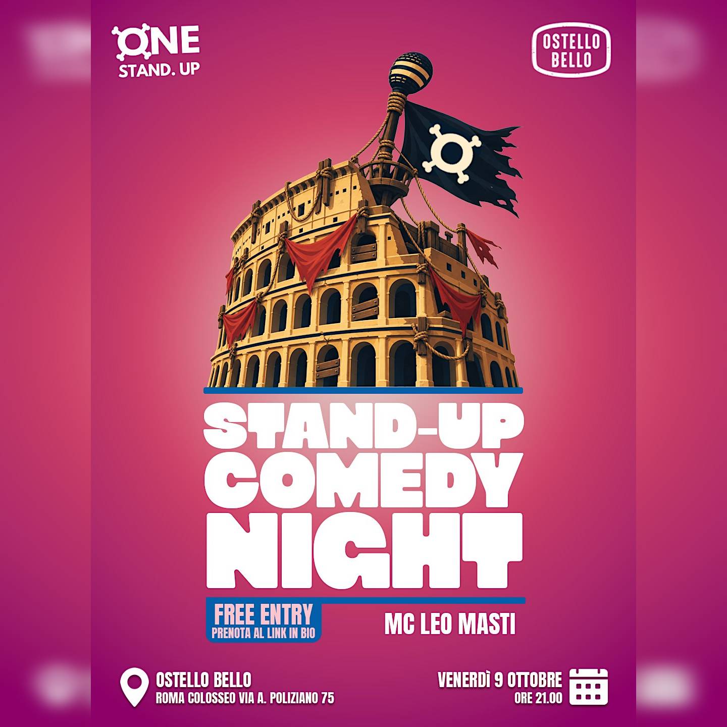 STAND UP COMEDY FREE - COLOSSEO