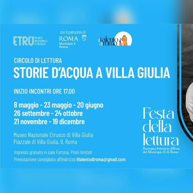 Storie d'acqua a Villa Giulia