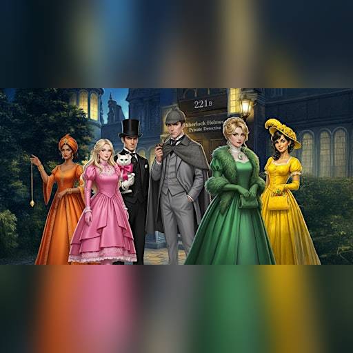 Cena con Delitto SOTTO LE STELLE: SHERLOCK CLUEDO  di GialliperCaso