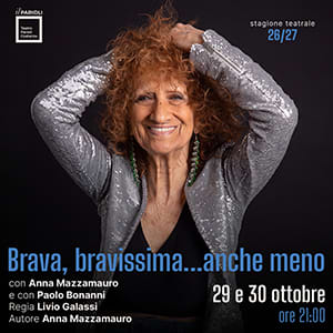 ANNA MAZZAMAURO - BRAVA, BRAVISSIMA... ANCHE MENO