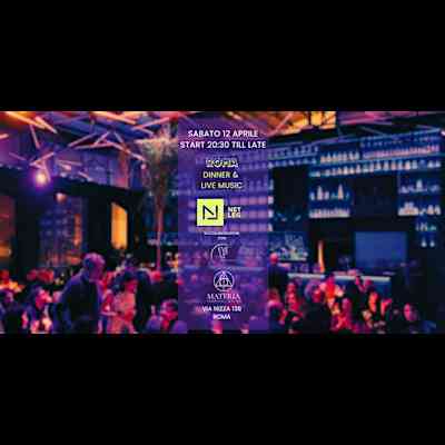 NetLeg Roma @Materia Terrazza Macro | Social Dinner & Live Music