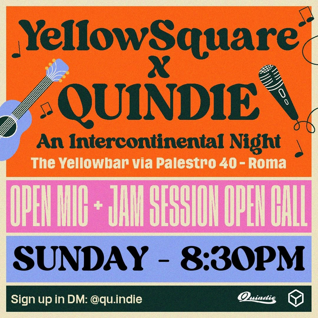 QUINDIE | Open Mic + Jam Sesh