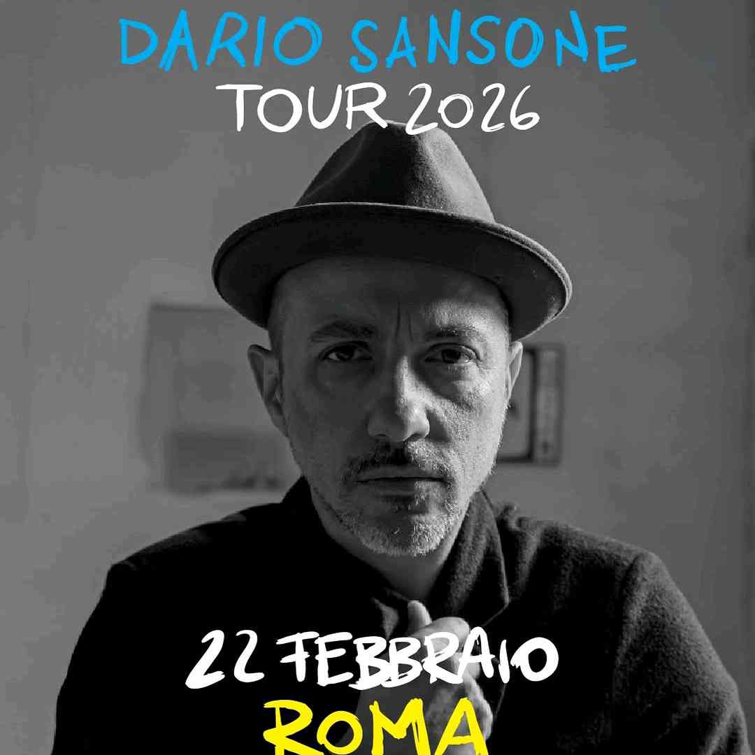 Dario Sansone Tour 2026 - Roma