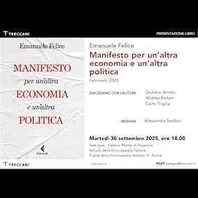 Manifesto per un'altra economia e un'altra politica