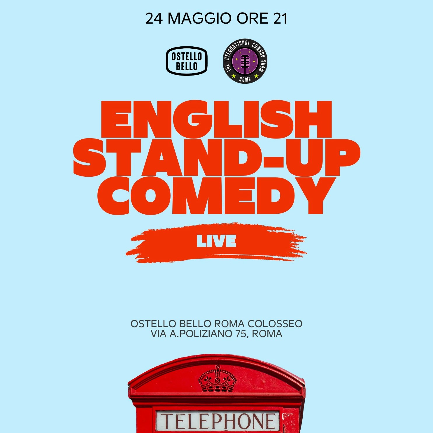 English stand-up comedy