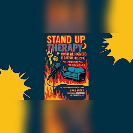 STAND-UP COMEDY ROSTI AL PIGNETO - FREE ENTRY - 19/06