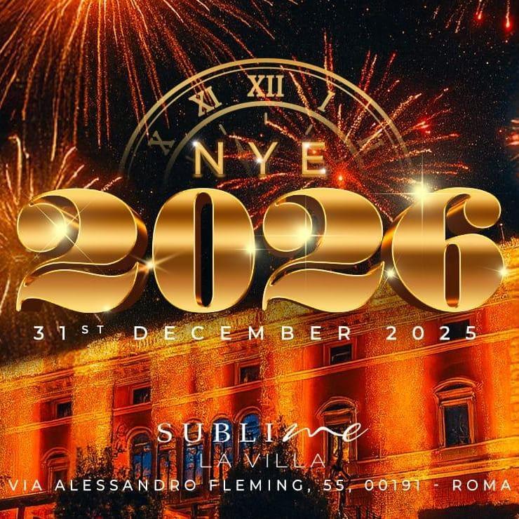 NYE 2025 @Sublime La Villa