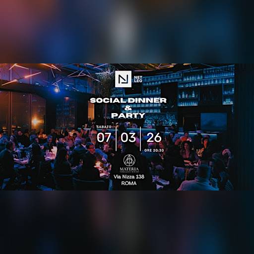 NetLeg  Social Dinner & Party @Materia