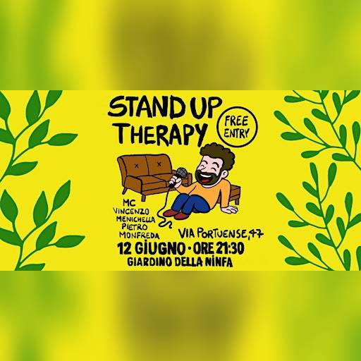 STAND-UP COMEDY SHOW GIARDINO DELLA NINFA TRASTEVERE - FREE ENTRY 12/06