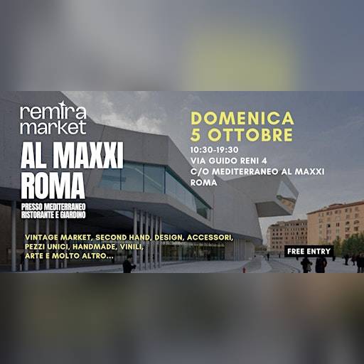 REMIRA MARKET A ROMA 5 Ottobre