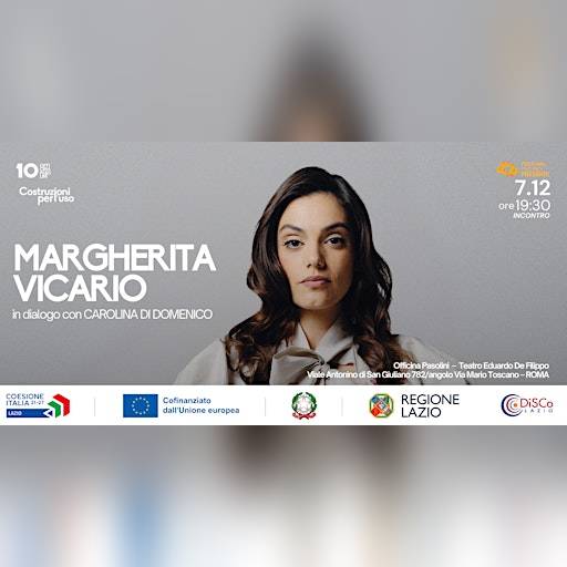 Costruzioni per l'uso con Margherita Vicario