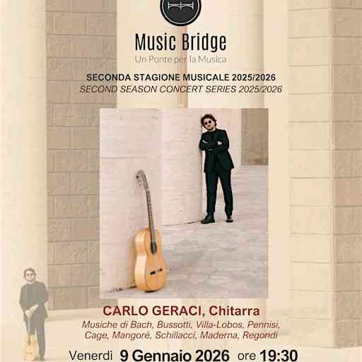 Music Bridge: Un Ponte Per La Musica (FREE ADMISSION - Entrata Libera)