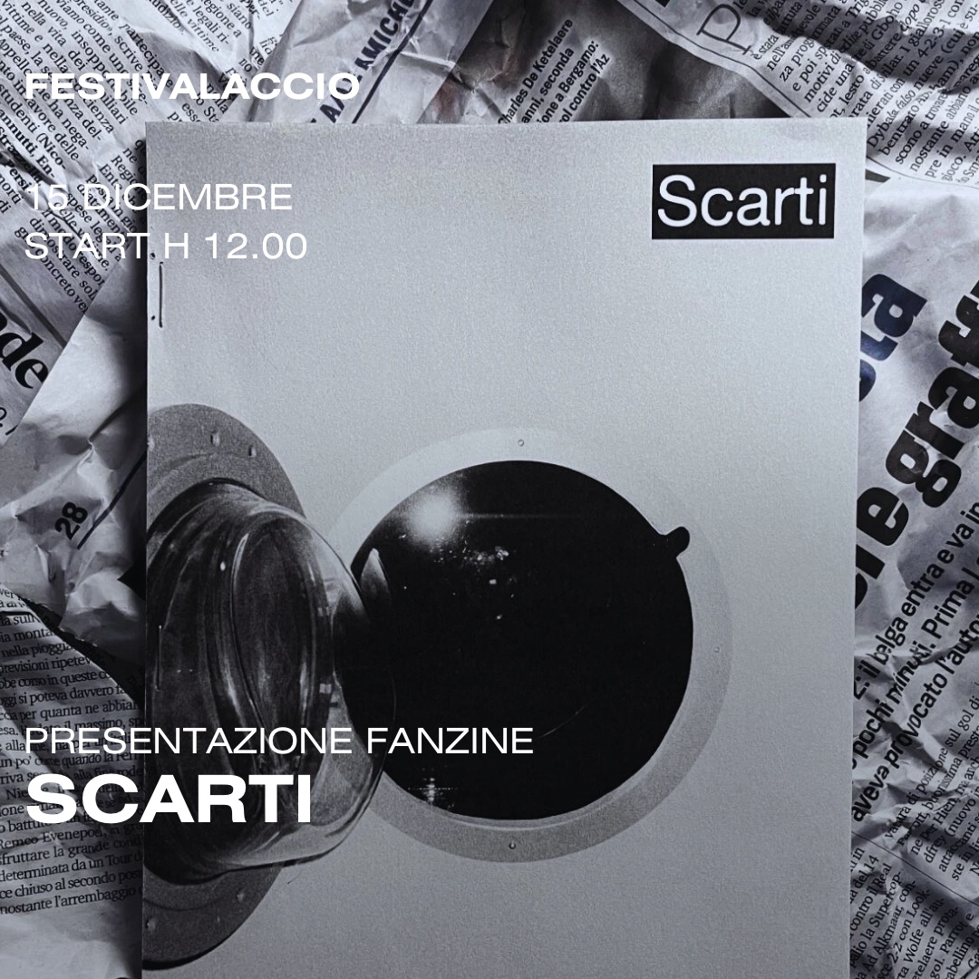 presentazione di Scarti, zine fotografica