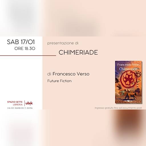 Presentazione di "Chimeriade"
