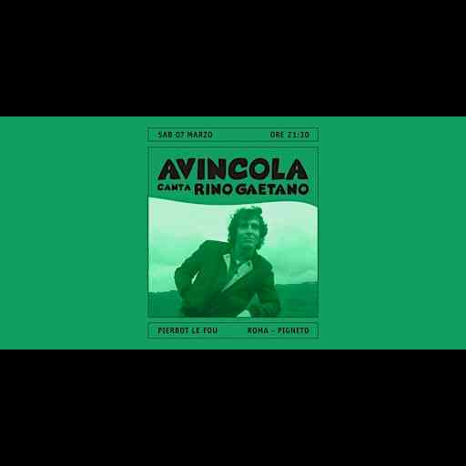 Avincola canta Rino Gaetano - PLF