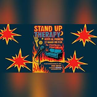 STAND-UP COMEDY ROSTI AL PIGNETO - FREE ENTRY - 10/06