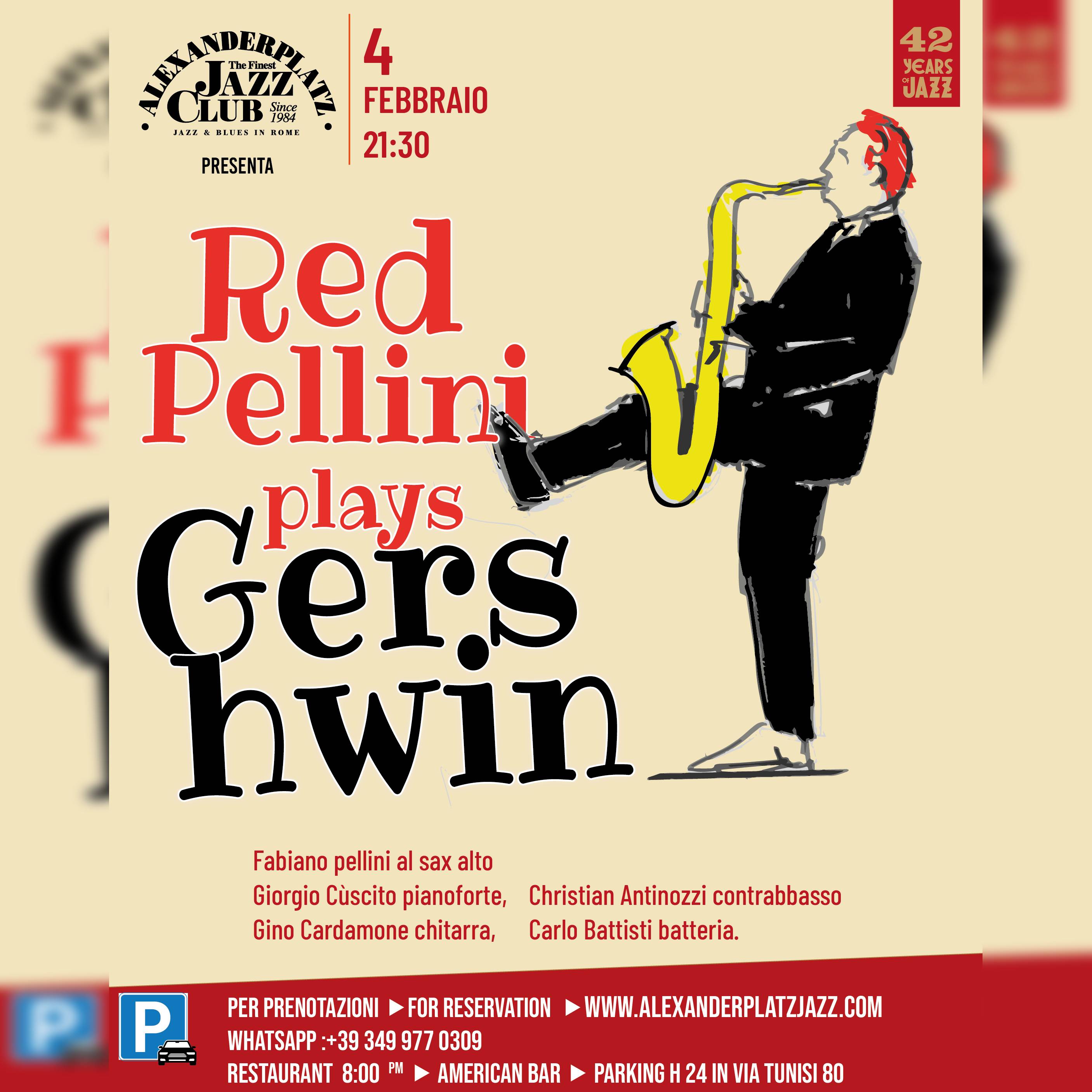 Red Pellini plays Gershwin