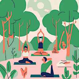 Donation Based Community Yoga in Villa Borghese