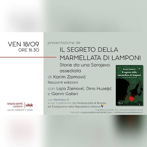 Presentazione de "Il segreto della marmellata di lamponi"