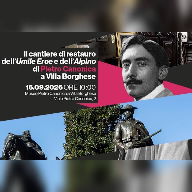 Villa Borghese, giornata studi su restauro Umile Eroe e Alpino