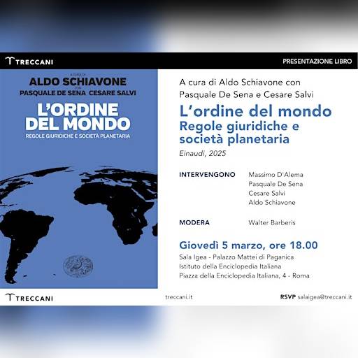L'ordine del mondo. Regole giuridiche e società planetaria