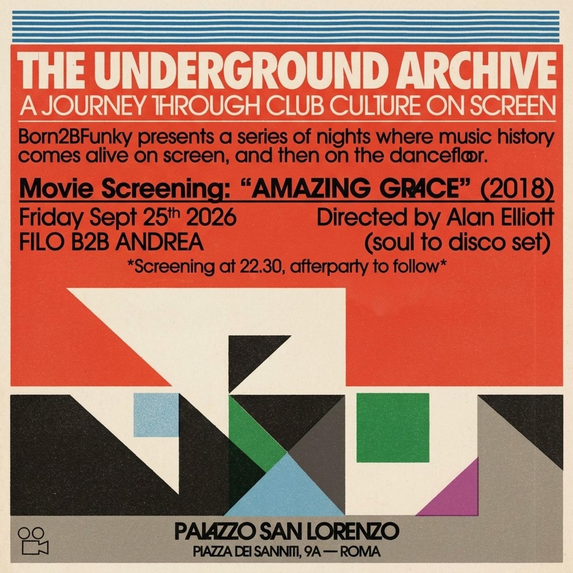 THE UNDERGROUND ARCHIVE - SUMMER OF SOUL - FILO B2B ANDREA DJ SET