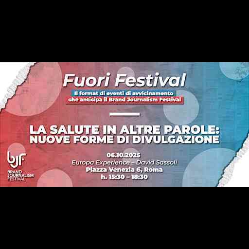 BJF Fuori Festival | La salute in altre parole: nuove forme di divulgazione