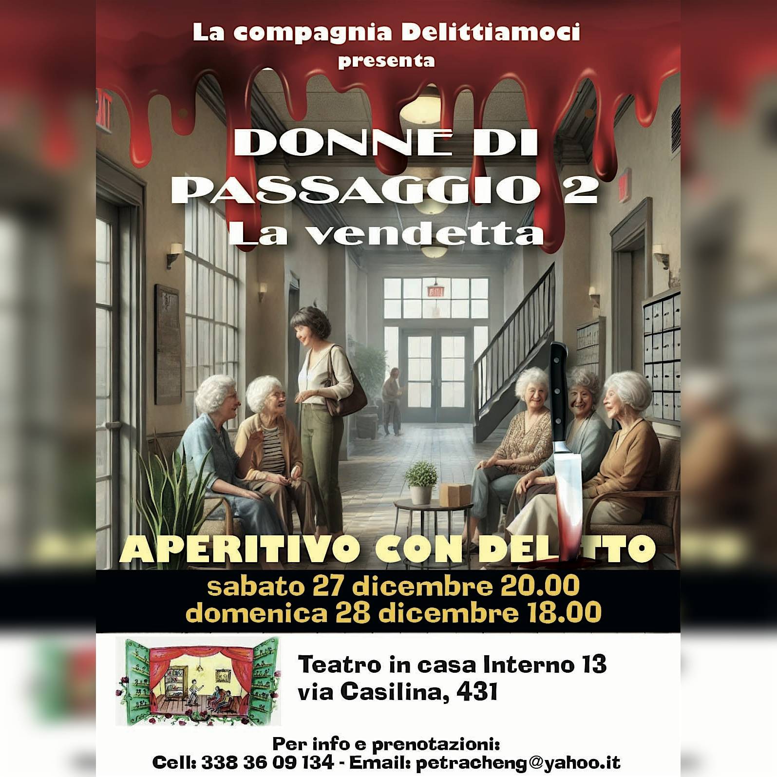 Aperitivo con delitto "Donne di passaggio"