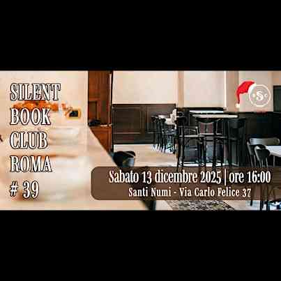 Silent Book Club Roma #39