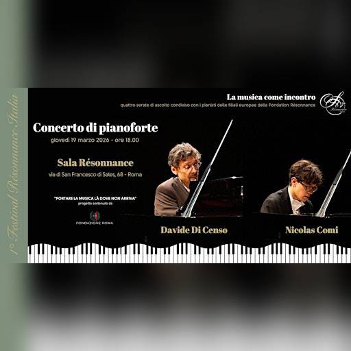 1° Festival Résonnance Italia - Davide Di Censo e Nicolas Comi